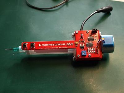 Solder paste dispenser - 3D parts