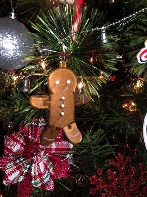 GINGERBREAD MAN ORNAMENT FLEXI
