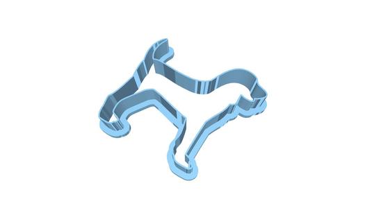 cookie cutter Vector illustration black silhouette hunting dog stock illustration Russia, Dog, Shadow, Animal, Art