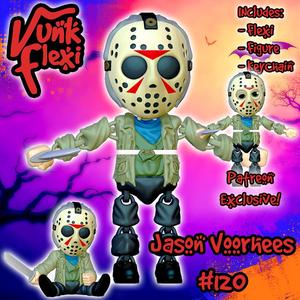 Friday the 13th Jason Voorhees MultiColor Flexi Print-In-Place + figure & keychain