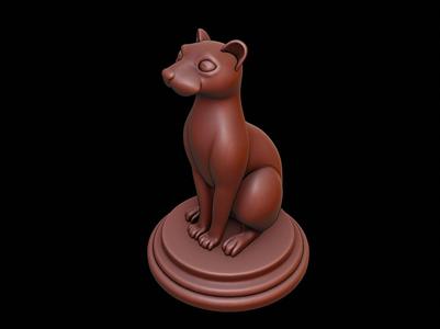 Ferret Animal Figure Printable