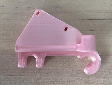 Creality CR6-SE Ribbon cable + bowden tube support