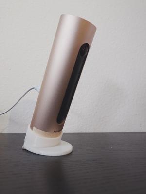 Netatmo Welcome angled stand 20degrees.