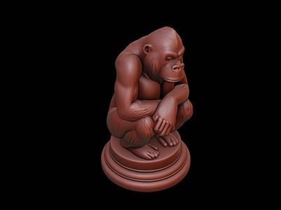 Orangutan Animal Figure Printable