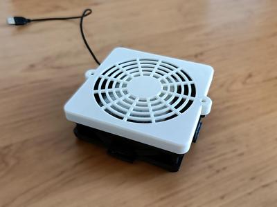 Fan cover with filter