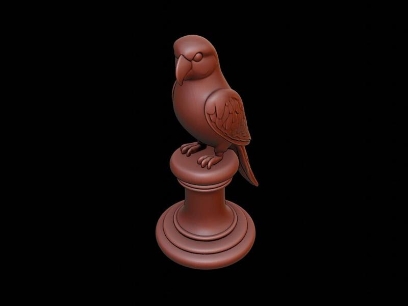 Parrot Animal Figure Printable