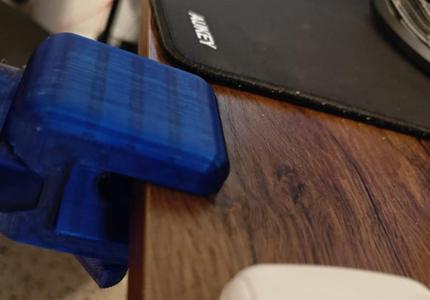 Shorter Desk Support for Headphone