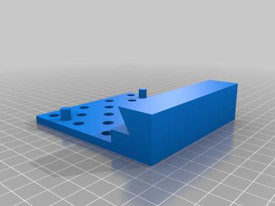 French Cleat Pegboard for Workshops - 30 (or 60) degree angle