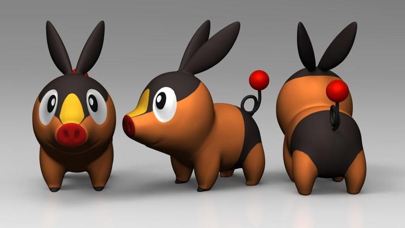 Pokemon Tepig HD