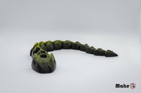 Snake flexi - Print-in-place