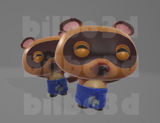 TENDO AND NENDO FUNKO ANIMAL CROSSING FAN ART