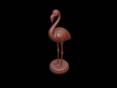 Flamingo Animal Figure Printable