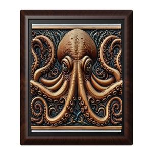 Octopus animal wall art relief wall decor