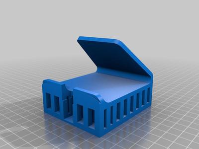 Universal Phone Stand / semi-solid base with charging cable channel /