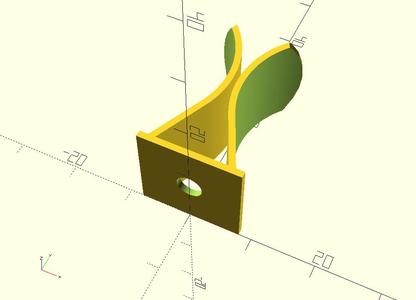 Cable holder clip