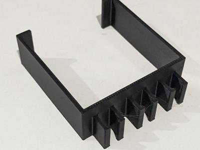Cable support for Lack table