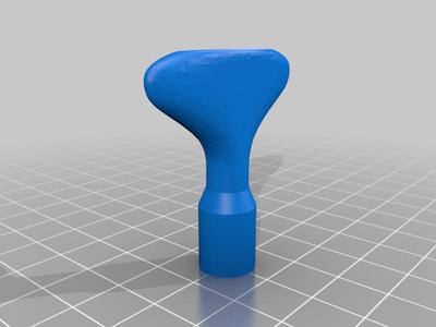 Square key - water tap - 6.1mm