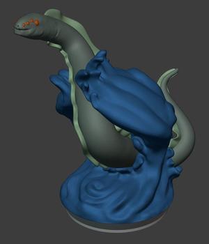 Frosthaven Monster: Lightning Eel