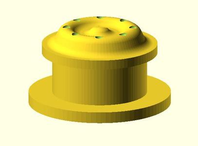 Wheel and tyre for o-gauge Volvo F7 truck