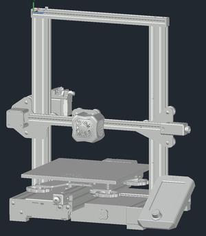 Ender 3 V2 CAD rev4