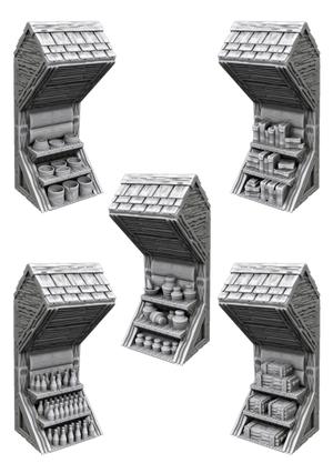 Fantasy Market - General Stall - Tall