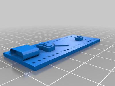 STM32F411 Black pill simple 3D model