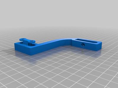CR-6 SE Top Mount Spool Filament Guide Remix