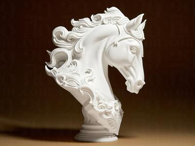 Elegant Horse Sculpture