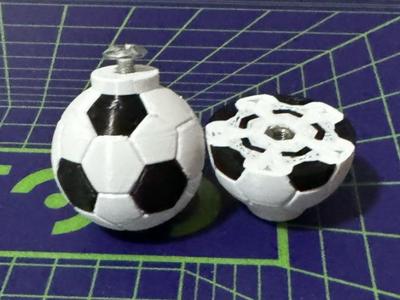 Soccer Ball Knob