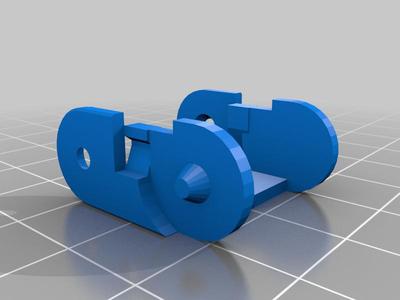 Ender 6 CoreXY cable chain mounts for old ender 3 cable chain