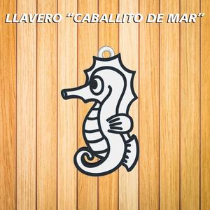 KEYCHAIN "SEAHORSE".