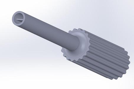 Adjustment screwdriver for 1/4 inch shaft