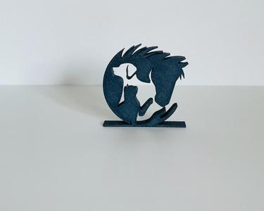 Four-in-one Silhouette Art HDCH