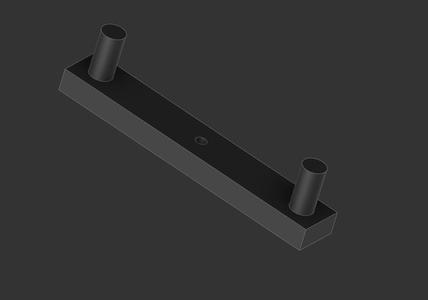 Center finder for wood under 3 inches in width