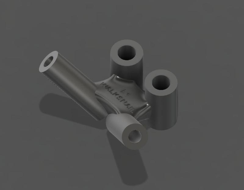 Foxeer lollipop 4+ antenna holder for mark 4 frame