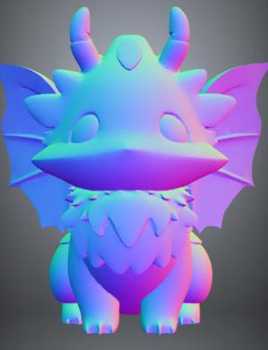 Deagon Cute model 3d