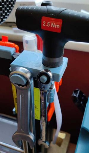 Nozzle Change Tool Holder