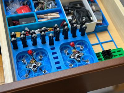 Tiny Whoop Organizer for Gridfinity
