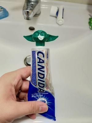 Candida Yoda Toothpaste vomit head adapter