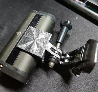 GoPro-type mount for Newboler flashlight