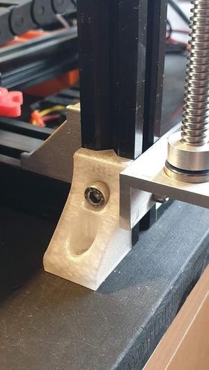 20mm Extrusion to wood bracket / adapter