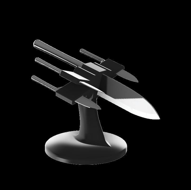 X-wing knife block/stand