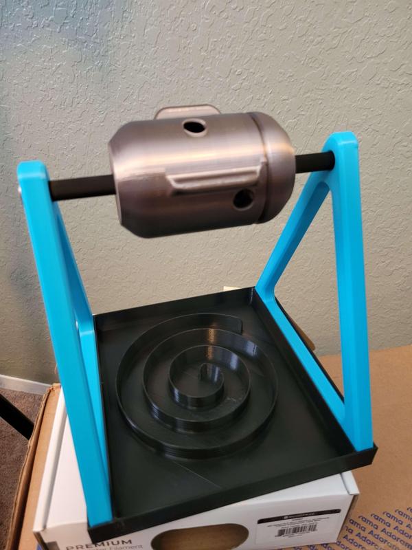 Spiral base for Cat Toy - Treat Dispenser Puzzle