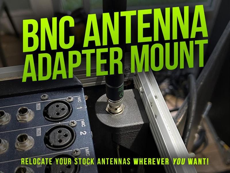 BNC Antenna Adapter Mount