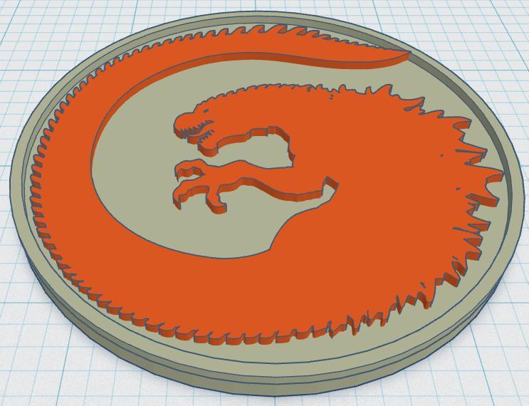 Godzilla Coaster 01