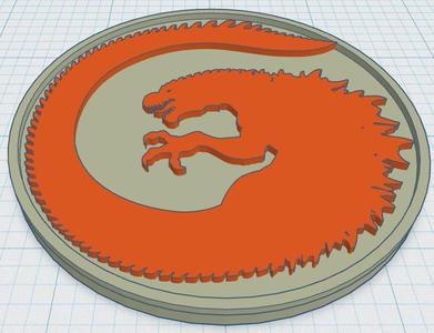 Godzilla Coaster 01