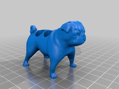 Pug Pencil Holder Test Print