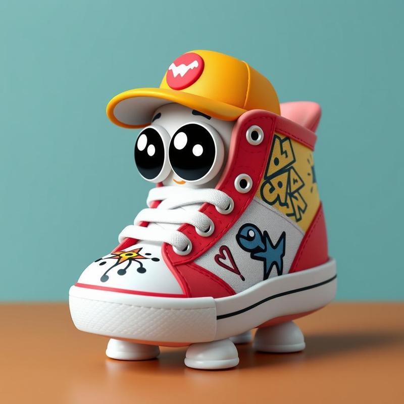 Happy Shoes - Fun and Playful Desk Decoration