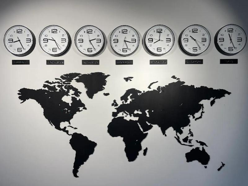 Time Zone City Signs   