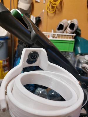 Cup gymbal for clicgear / rovic golf trundler